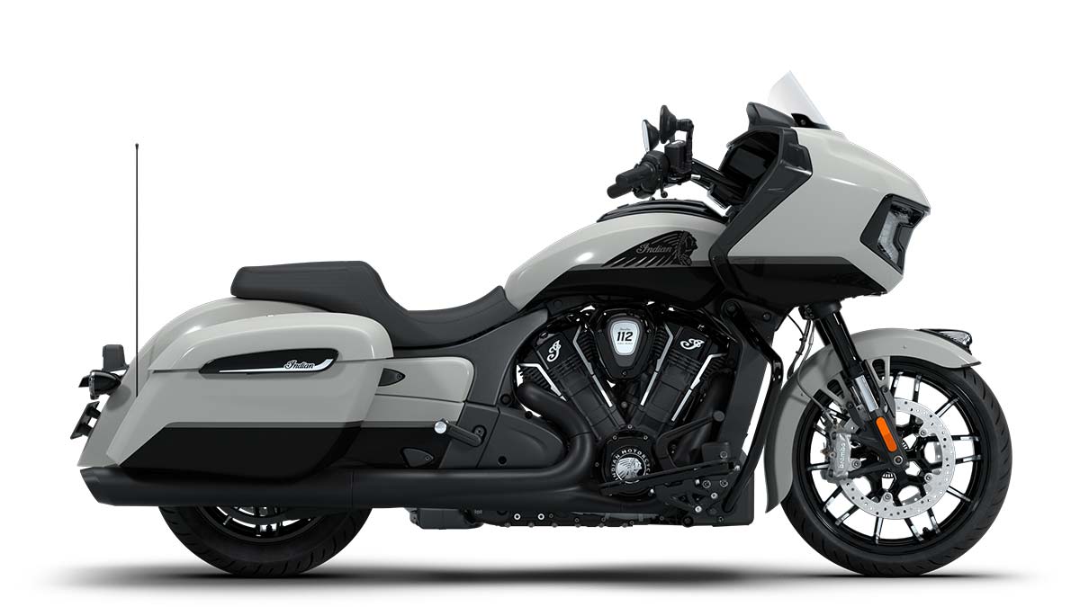 Indian Challenger Dark Horse with 112 Package - Chalk with Black Metallic - product preview