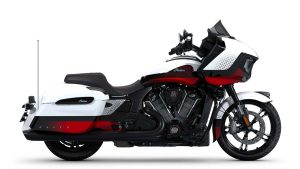 Indian Challenger Elite - White Crystal with Black Candy, Red Candy, and Gloss Black - product preview