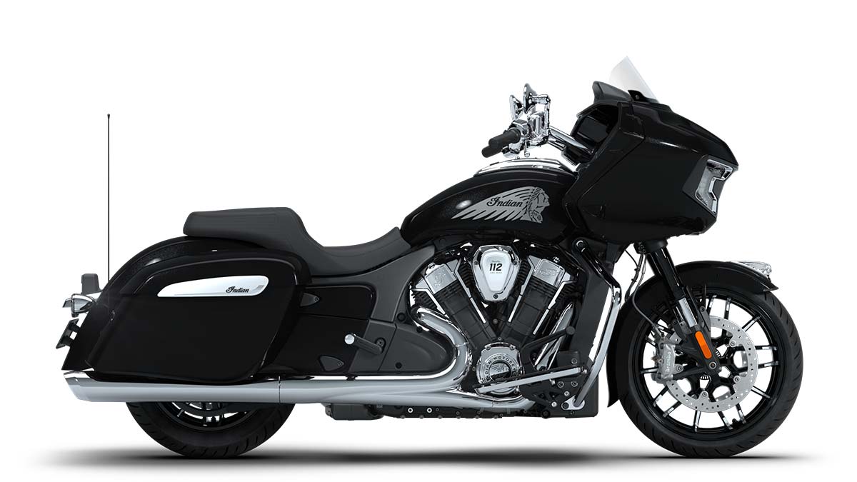 Indian Challenger Limited with 112 Package - Black Metallic - product preview