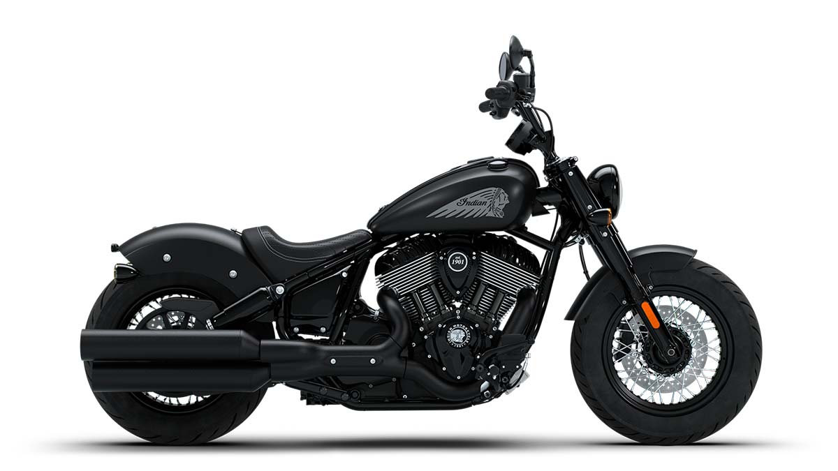 Chief Bobber Dark Horse - Black Smoke - product preview