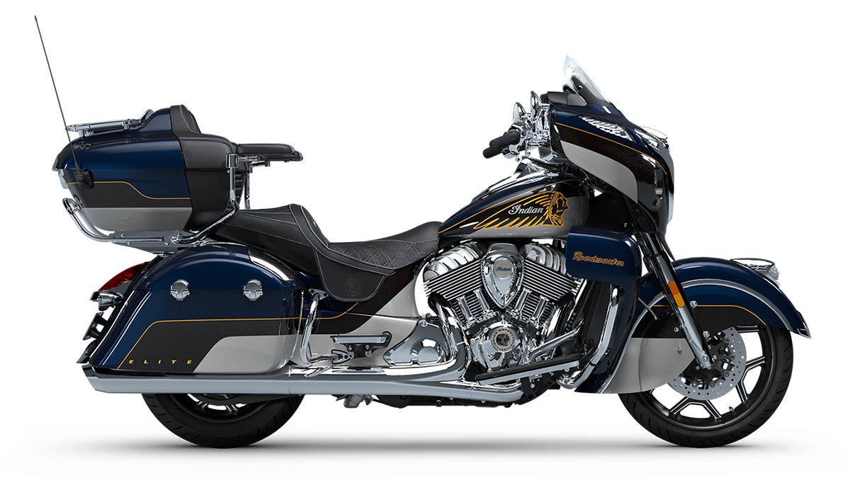 Roadmaster Elite - Springfield Blue Candy with Black Candy Fade over Silver and Championship Gold Pinstriping - product preview