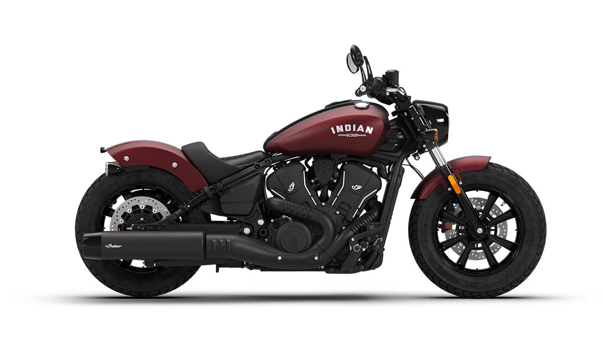 Scout Bobber - Maroon Metallic Smoke - product preview
